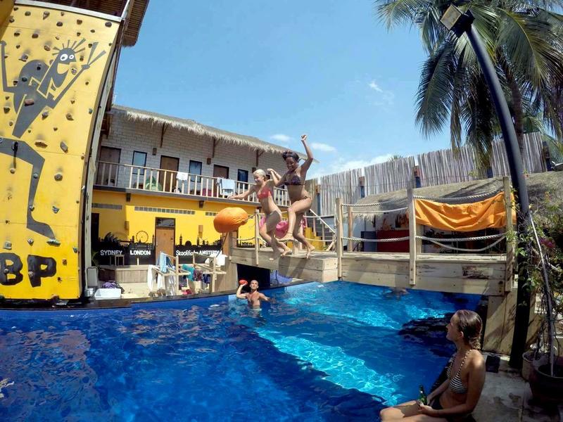 Our hostel on Gili T, Gili Castle