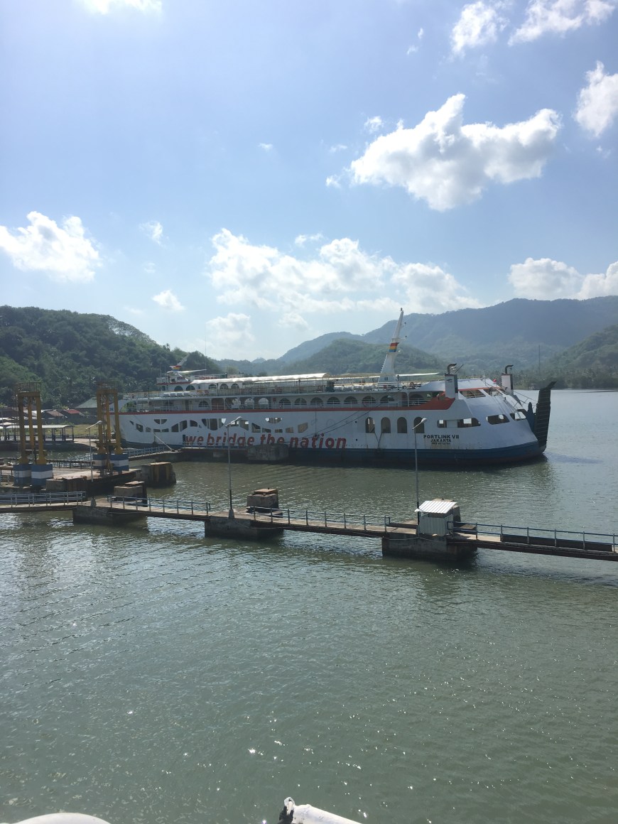 Large ferry from Lombok to Bali and vice versa
