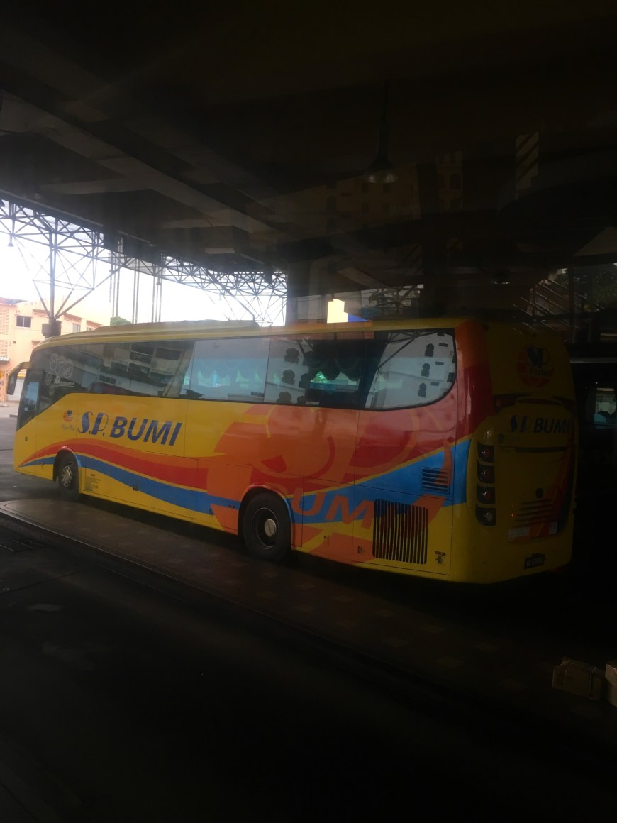 Bus Station as we prepared to leave for Kuala Besut