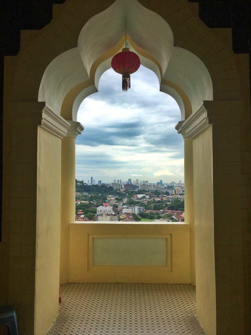 From the different floors int he pagoda you get amazing views of the city and landscape below