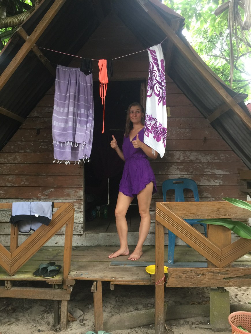 Our Walk In Only Hut On Perhentian Kecil