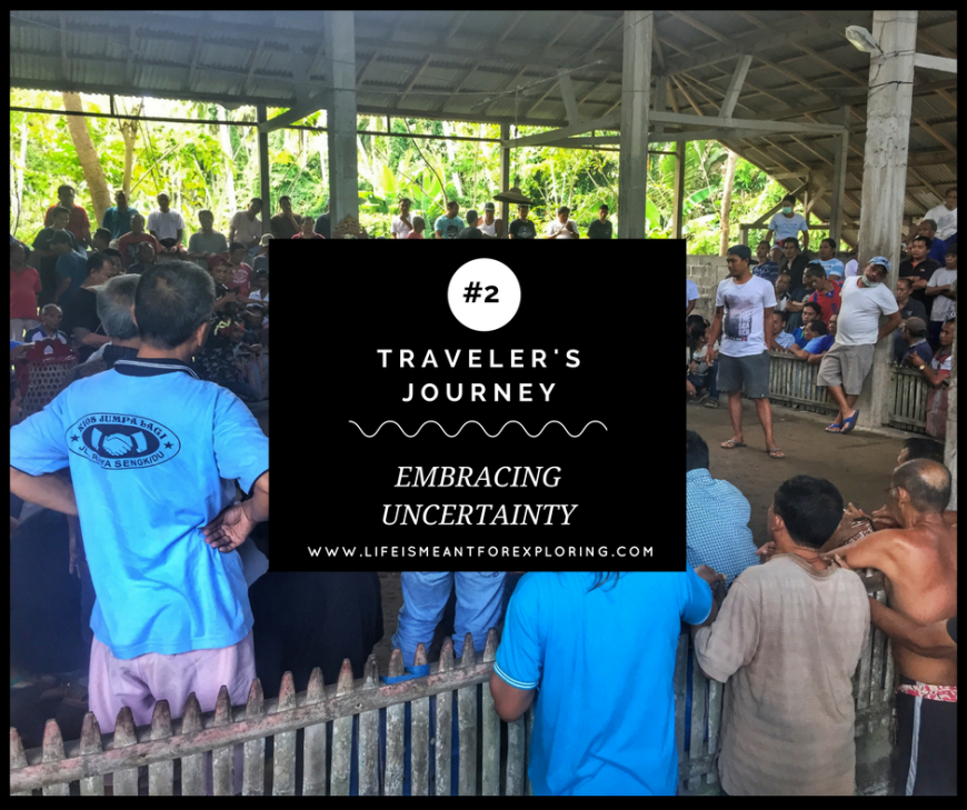 Traveler's Journey Part 2: Embracing Uncertainty