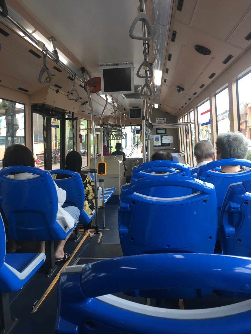 Public Bus In George Town, Penang, Malaysia