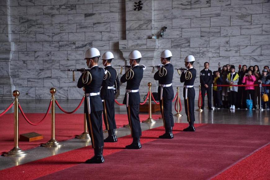 Changing of the Guards at Chiang Kai Shek Memorial